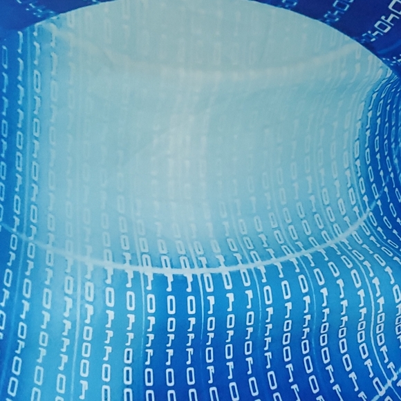 🌷Whirlpool long sleeve top with 3d wormhole print - Picture 2 of 5